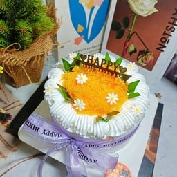 เค้กฝอยทอง แป้งนมสดขนาด1 ปอนด์