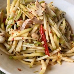 ตำมะม่วงไทยไม่ใส่ปู