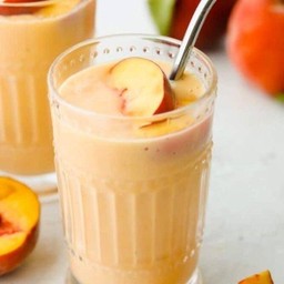 พีชปั่น. peach smoothie