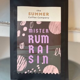 Iced latte (rum raisin)