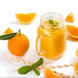 น้ำส้มปั่นน้ำผึ้ง Honey orange juice