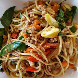สปาเก็ตตี้ผัดขี้เมา