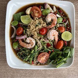 เหลามาม่า(กุ้งสะตอ)