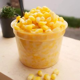 ข้าวโพดคลุกเนยนมสด