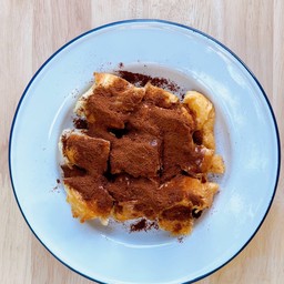 ปังสูตรนมสด(ก้อน) - เนยนม+ผงโอวัลติน