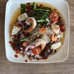 ยำวุ้นเส้นกุ้ง