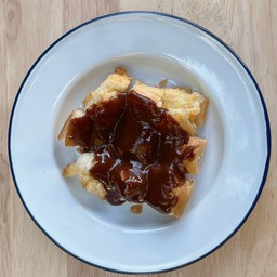 ปังปิ้งนมสด(ก้อน) - ครีมไมโล