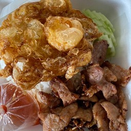 หมูทอดกระเทียม