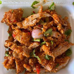 ยำไก่แซ่บพิเศษ
