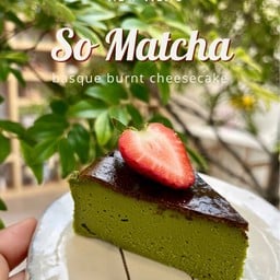 So Matcha Basque Burnt Cheesecake