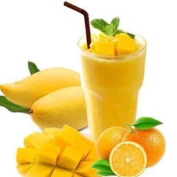 น้ำส้มปั่นมะม่วง  Orange and Mango Smoothie