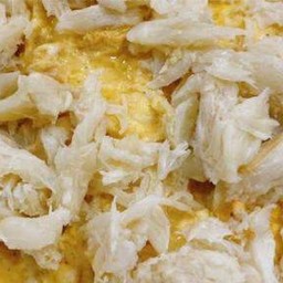 ข้าวไข่ข้นปู ( เนื้อ ส่วน อก+ นิ้ว ปูม้า )