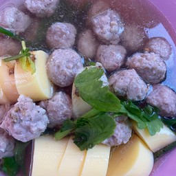 ต้มจืด เต้าหู้หมูบะช่อ