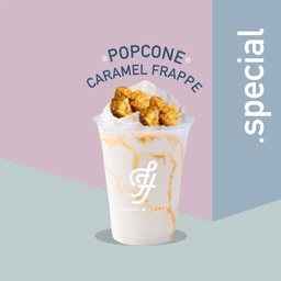 A popcorn caramel freppe