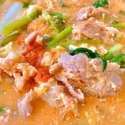 สุกี้โบราณแม่พลอย น้ำจิ้มสูตรเต้าหู้ยี้