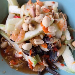 ตำแตงไทยใส่ปู