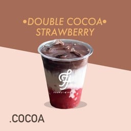 A double cocoa strawberry