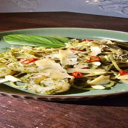Pad Kee Mao Sauce Shrimp