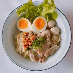 เกาเหลา ไม่ใส่เส้น (มีน้ำซุปให้เลือก)