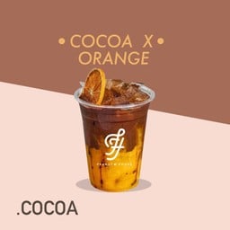 A cocoa x orange