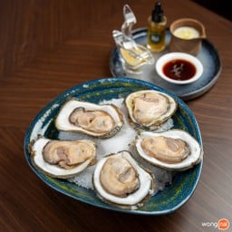 หอยนางรมดีท็อกซ์ อําเภอกาญจนดิษฐ์ กินคู่กับซอส 3 แบบ