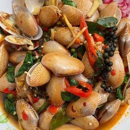 หอยลายผัดฉ่า