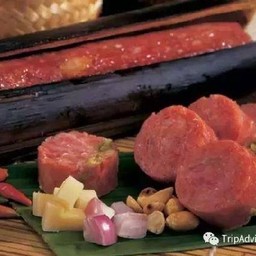 泰国酸肉แหนมหมู