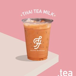 A thai tea milk