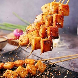 烤鱼豆腐เต้าหู้ปลา