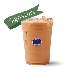 ชาใต้ สูตรหวานน้อย แบบแก้ว