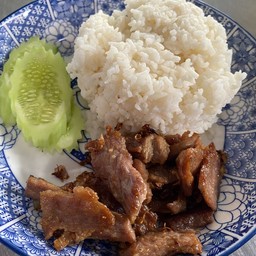 เนื้อทอดกระเทียม