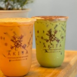 AKITA CHA ชานมไข่มุก & เฟรนซ์ฟรายชีส ฉะเชิงเทรา