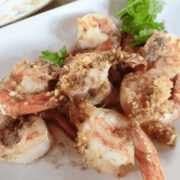 กุ้งทอดกระเทียม
