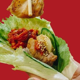 ชุดหมูย่างเกาหลี
