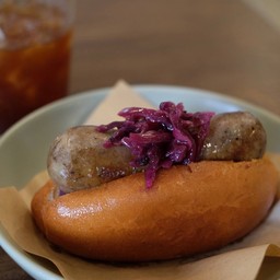 pal hotdog (homemade Italian sausage)