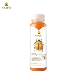 สราญรมย์ น้ำผลไม้ผสมน้ำผักรวม ๑๐๐% สกัดเย็น (ส้ม, มะม่วง, แครอท, เสาวรส)