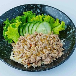 สลัดทูน่าครีมงา