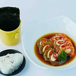 แซลมอน&กุ้งดองโชยุ