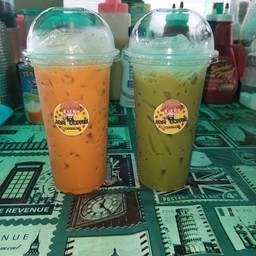 เซ็ทคู่ ชาเขียวเย็น+ชาไทยเย็น