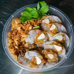 กุ้งแช่น้ำปลา+วาซาบิ