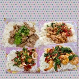 เป็ดน้ำ(อาหารตามสั่ง)