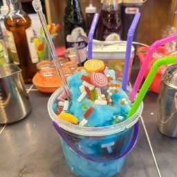 เล่าปั่น ท็อปเยลลี่จัดเต็ม (ถัง 1000ml.)