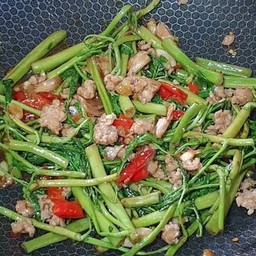 กะเฉดหมูสับ(กับข้าว)