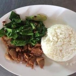 หมูทอดกระเทียม
