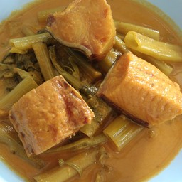 แกงเทโพปลาแห้ง