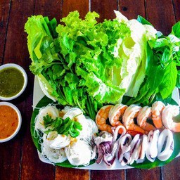 เมี่ยงกุ้งหมึก