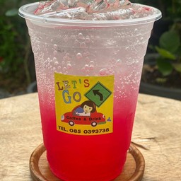 น้ำแดงโซดา 16 Oz