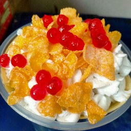 เครปวิปคอร์นเฟลก เยลลี่แดง