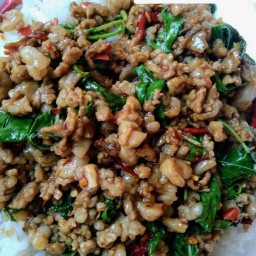 ตามสั่งคนบ้านๆ&น้ำชง&ยำยำรสเผ็ดจัดจ้าน(พริกแห้ง)