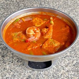 แกงส้ม ชะอม กุ้งสด